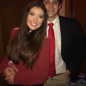 Off shoulder sweater